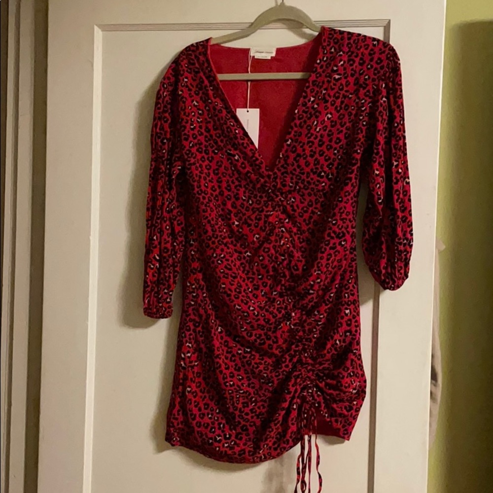 Lovers+Friends Hayden Leopard mini dress